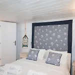 Blue, White And Grey Suites
